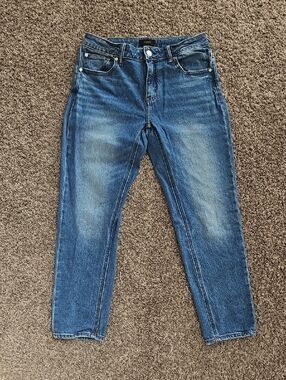 Quince Blue Slim Straight Women's Jeans